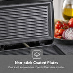 Load image into Gallery viewer, Geepas 2 Slice Stainless Steel Grill Maker | GGM6001