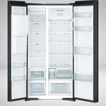 Load image into Gallery viewer, Hitachi 569L Gross Side By Side Refrigerator | RSX700GPUKOGBK