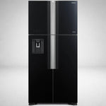 Load image into Gallery viewer, Hitachi 540L Side By Side 4 Doors Premium Refrigerator | RW760PUK74GBK