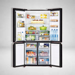 Load image into Gallery viewer, Hitachi   645L Side by Side 4 Door Refrigerator | RWB820VUK2GBK