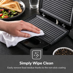 Load image into Gallery viewer, Geepas 2 Slice  Stainless Steel Grill Maker | GGM6001
