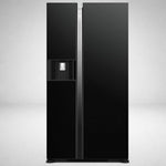 Load image into Gallery viewer, Hitachi 569L Gross Side By Side Refrigerator | RSX700GPUKOGBK
